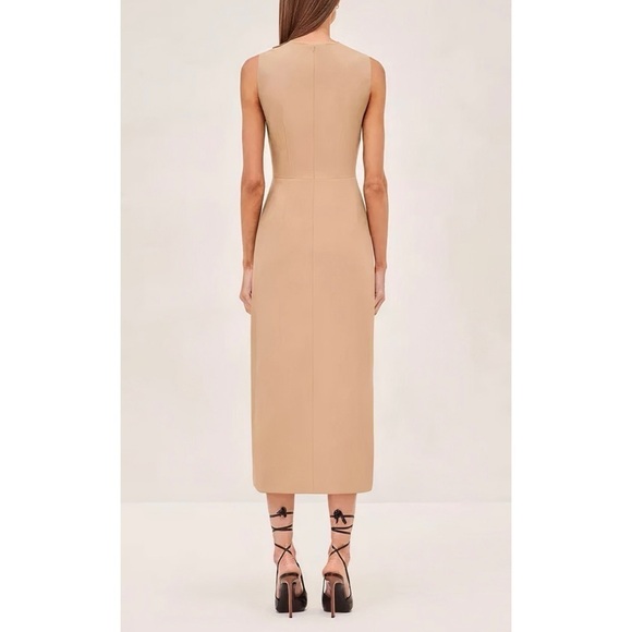 ALEXIS Midi Button-Front Lena Sleeveless Dress - Picture 4 of 6